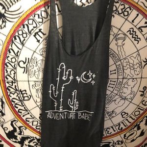 Adventure Babe tank top